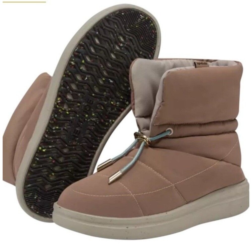 Hey Dude Woman’s Size 10 Margot Eco Bootie Boot Antique Rose Water Resistant - Picture 2 of 10